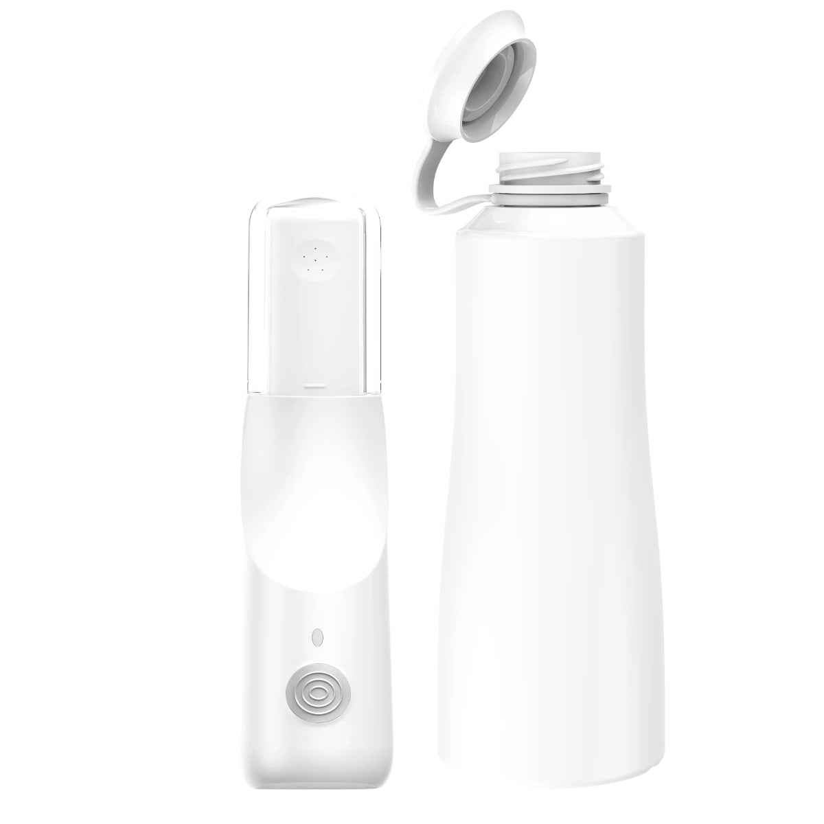 Portable Electric Bidet Sprayer, 3 Speed Settings, 350ml Reservoir, USB Type-C Charging, White