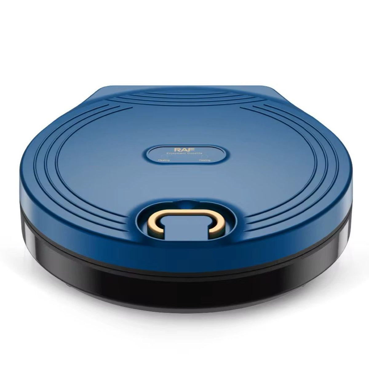 Electric Pizza Maker, 1800W, 180-Degree Opening, 30cm Cooking Surface, Thermostat Control, Blue