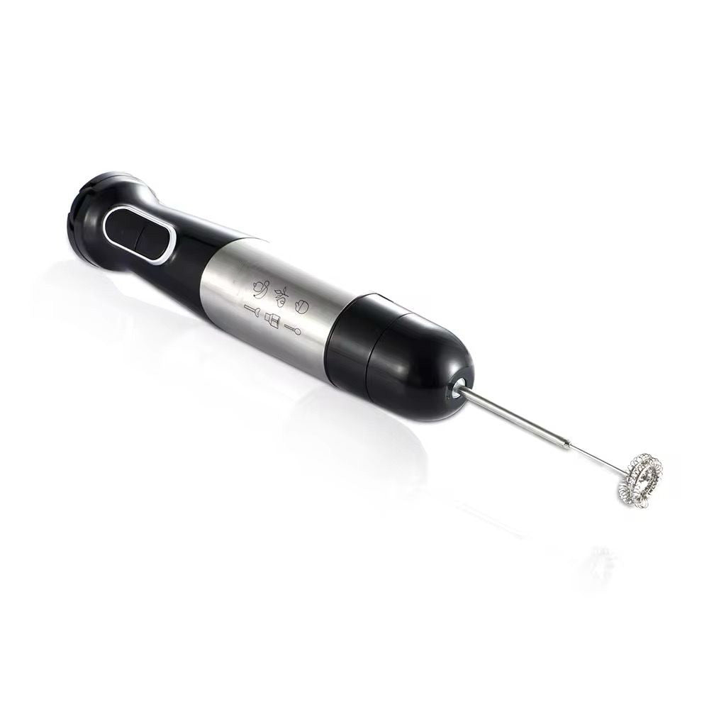 5-in-1 Electric Hand Blender Set, 1500W Stainless Steel, Infinite Speed Control with Whisk and Chopper