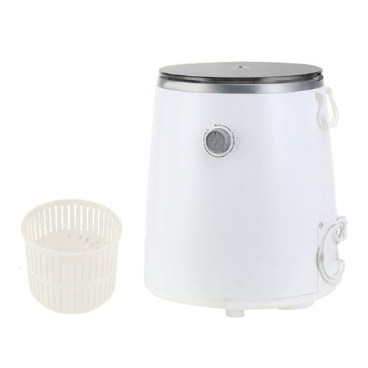 Portable Mini Washing Machine for Undergarments and Baby Clothes, Compact Design, White and Yellow Options