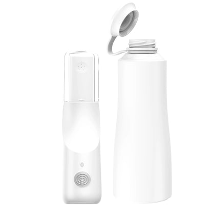 Portable Electric Bidet Sprayer, 3 Speed Settings, 350ml Reservoir, USB Type-C Charging, White