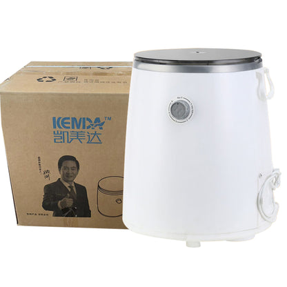 Portable Mini Washing Machine for Undergarments and Baby Clothes, Compact Design, White and Yellow Options