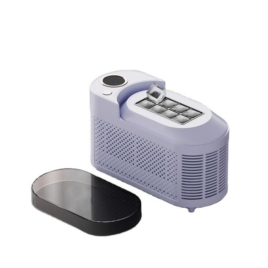 Portable Desktop Ice Maker, 8 Cubes per Cycle, 10-15 Minutes Fast Ice Making, Compact Design