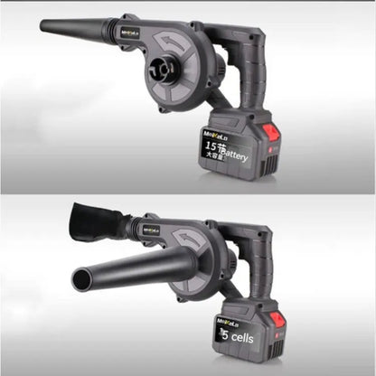 2-in-1 Cordless Leaf Blower and Vacuum, Electric Powered with Battery, Portable Garden Tool