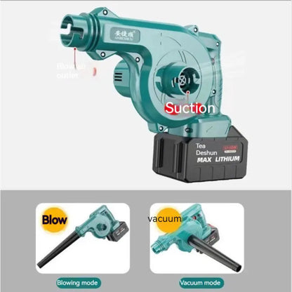 2-in-1 Cordless Leaf Blower and Vacuum, Electric Powered with Battery, Portable Garden Tool