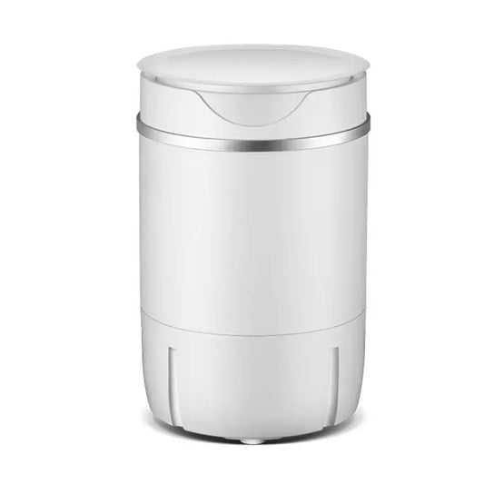 Portable Mini Washing Machine, 5Kg Capacity, 300W Power, with Scheduling Function, White