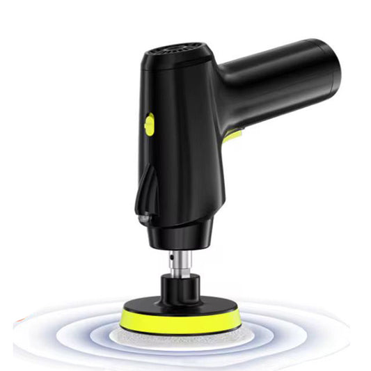 Cordless Car Polishing Machine, 3-Speed Brushless Motor, 2000mAh Battery, LED Display with Flashlight, 3 Polishing Heads