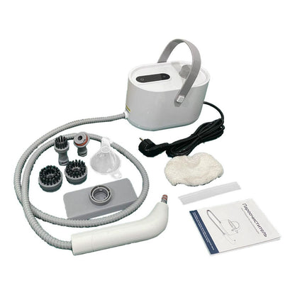 Multi-Function Steam Cleaner, 105°C High-Temperature, 2.6 Bar Pressure, with Brush Head and Glass Scraper for Home Appliances