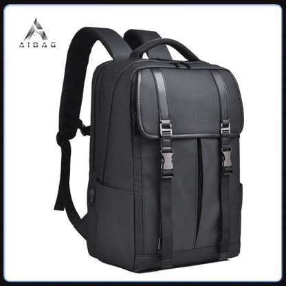Smart Cooling Backpack with Built-in Fan, Type-C Charging, 360-Degree Ventilation, Black