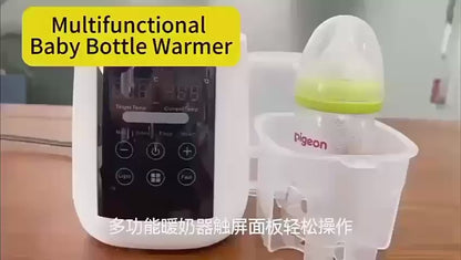 Digital Baby Bottle Warmer and Steriliser, 9-in-1 Multi-Function with LCD Display, Fast Warming, Steam Sterilisation, Food Heating, 48H Thermostat